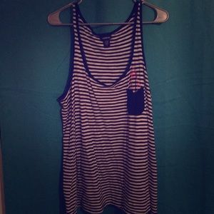 Striped Torrid tank size 2.